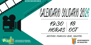 La asociación ADIS presenta su calendario solidario 2026 este sábado en el Auditorio Francisco Grau
